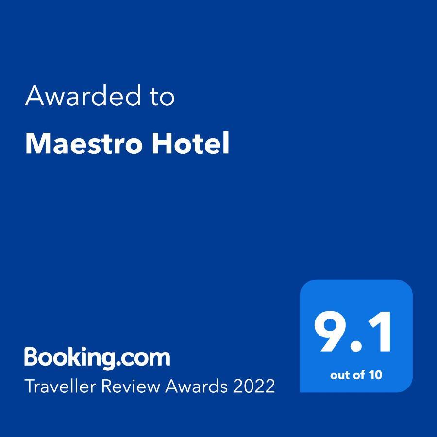 Maestro Hotel Bakú Exterior foto