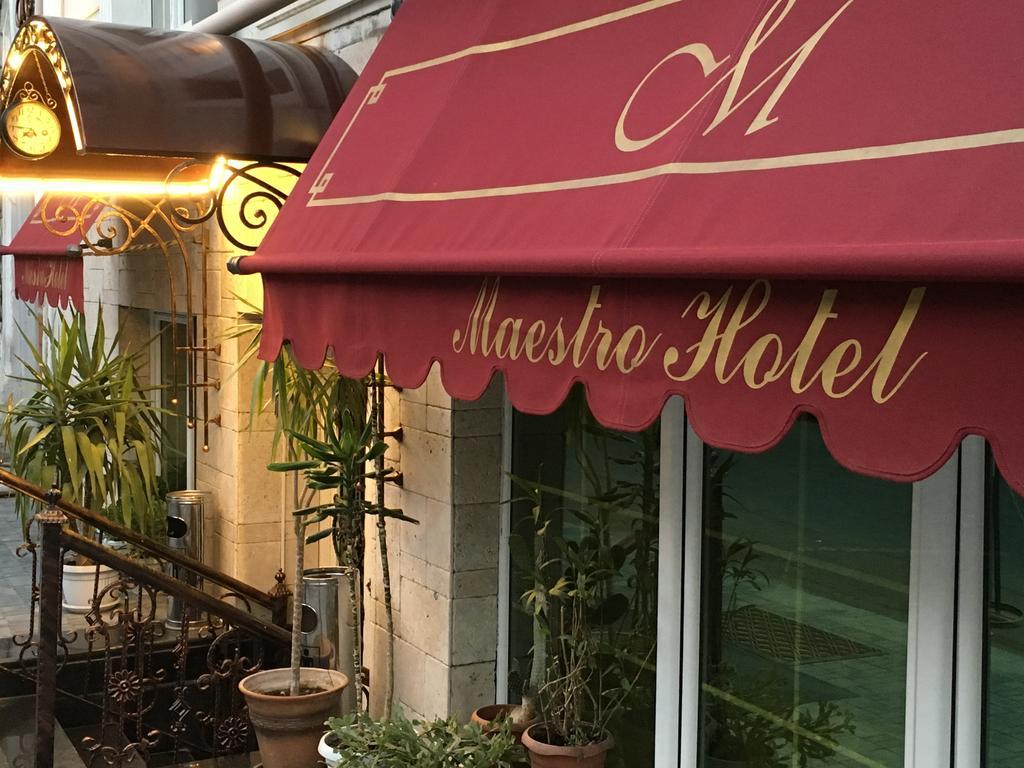Maestro Hotel Bakú Exterior foto