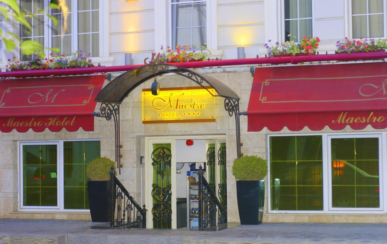 Maestro Hotel Bakú Exterior foto
